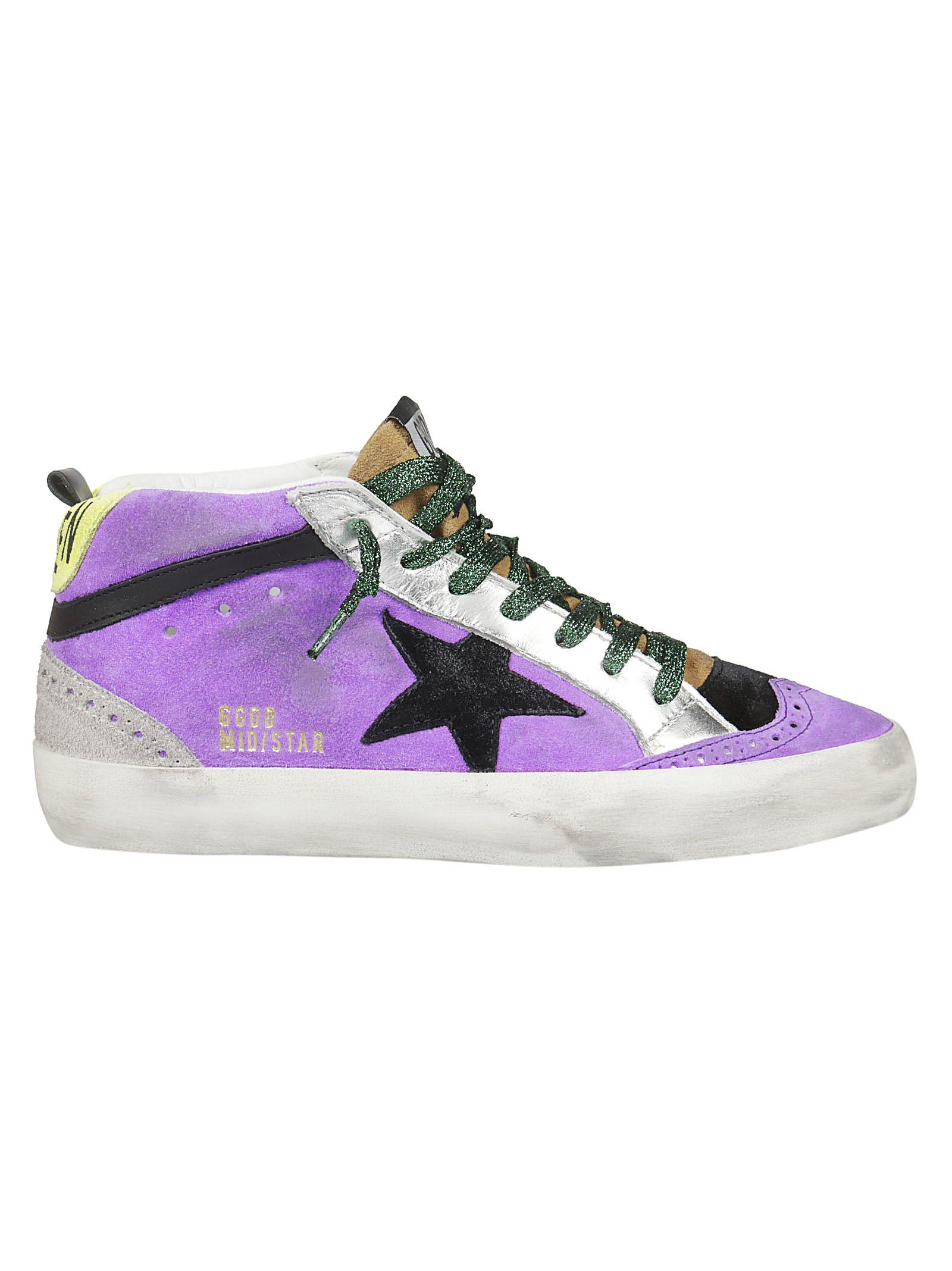golden goose neon yellow