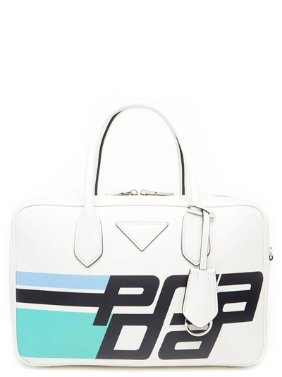 Prada 'racing' Bag In White | ModeSens