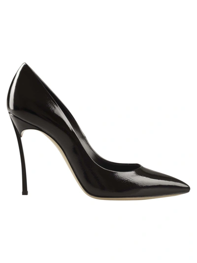 Casadei High-heeled Shoe In Nero