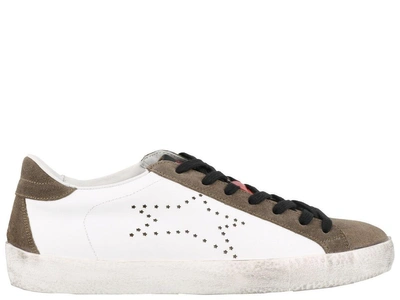 Ishikawa Sneakers In White Taupe