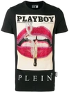 Philipp Plein X Playboy Printed T-shirt In Black