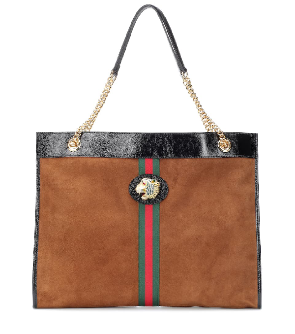 gucci suede tote