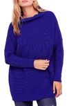 Free People Ottoman Slouchy Tunic In Blue