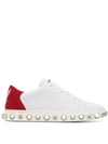 Philipp Plein Lo-top Sneakers Playboy-in Stock-red In White