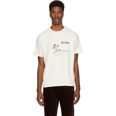 Remi Relief Off-white God Time T-shirt In Off White