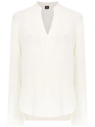 Osklen Silk Blouse In White