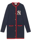 Gucci Women's Cardigan With Ny Yankees™ Patch In Blue