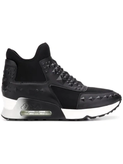 Ash Studded Slip-on Sneakers - Black