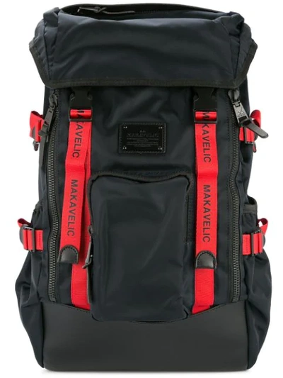 Makavelic Limited Edition Timon Flare Backpack In Black