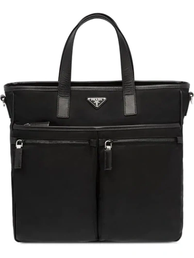 Prada Nylon Bag In Black