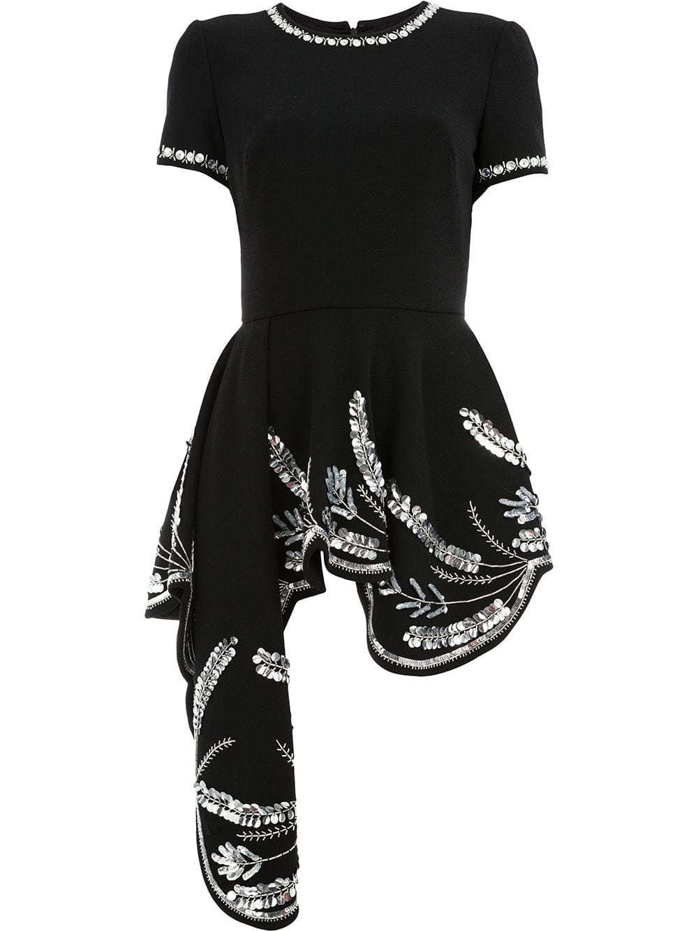 oscar de la renta peplum top