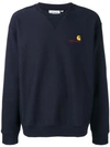 Carhartt Loose Fitted Sweater In Blue