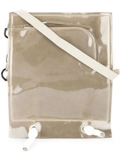 Rick Owens Messenger Bag In Brown