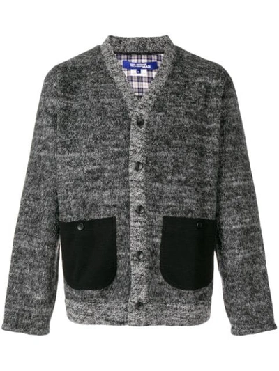 Junya Watanabe Man V-neck Cardigan - Black