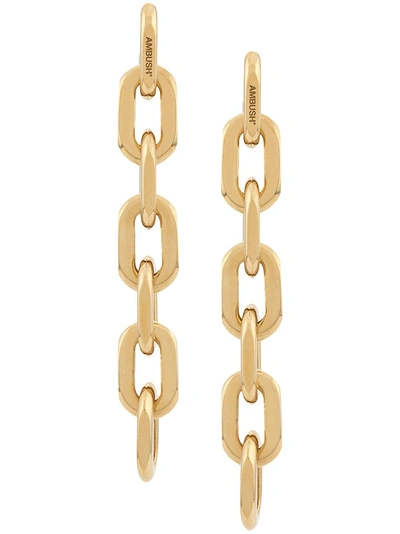 Ambush Chain Earrings In Gold
