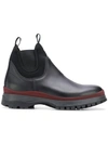 Prada Ankle Boots In Black