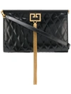 Givenchy Gem Quilted Bag In Black