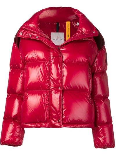 Moncler Padded Jacket In Red