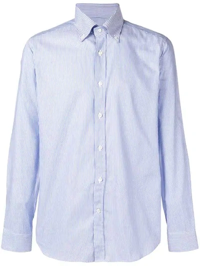 Al Duca D'aosta Striped Shirt In Blue