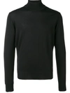 Corneliani Turtleneck Sweater In Black