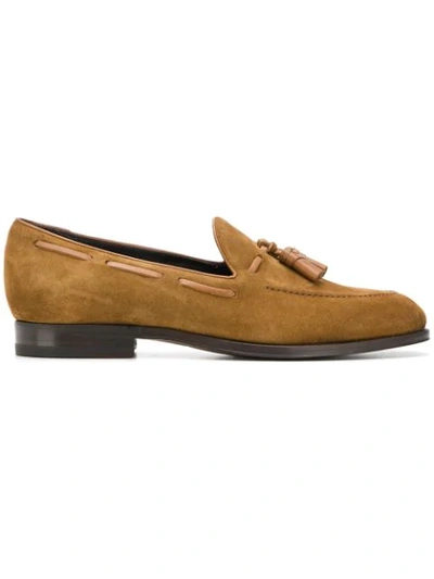 Tagliatore Tassel-embellished Loafers - Neutrals