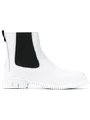 Camper Pix Ankle Boots In White