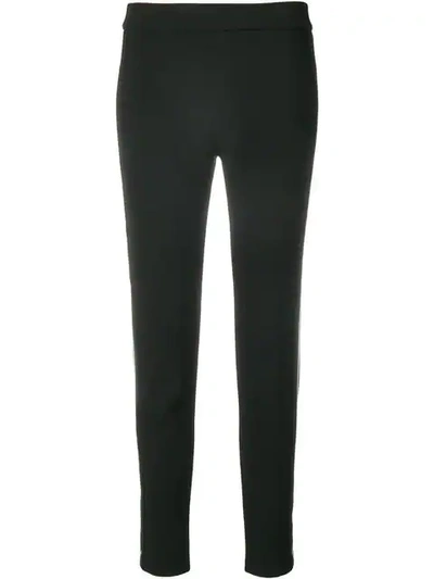 Roqa Jersey Skinny Trousers - Black