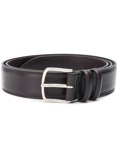 Orciani Buckle Belt In Brown