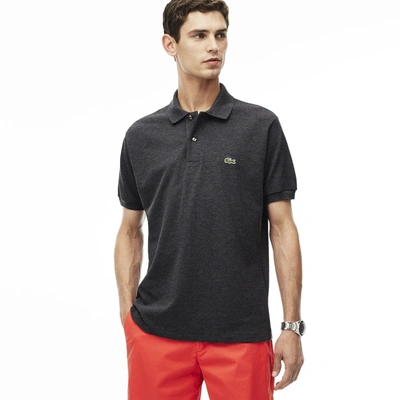 Lacoste Marl  Classic Fit L.12.12 Polo In Grey
