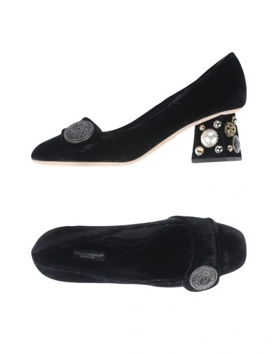 Dolce & Gabbana Pumps In Black