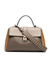 Bottega Veneta Piazza Large Shoulder Bag In Brown