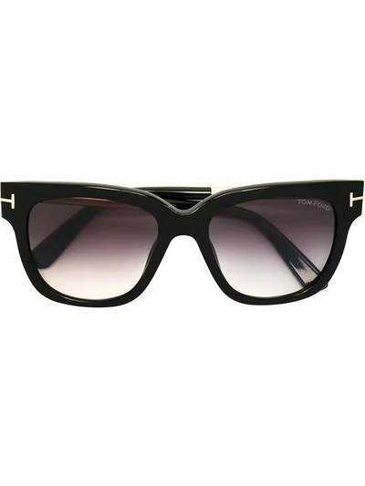 Tom Ford 'tracy' Wayfarer Sunglasses In Black