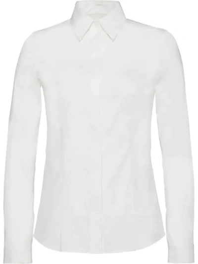 Prada Slim-fit Shirt In White
