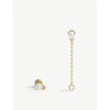 Astrid & Miyu Zodiac Gemini Earrings In Gold