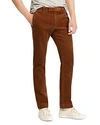 Polo Ralph Lauren Slim Fit Stretch Corduroy Pants In Brown