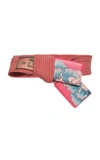 Etro Wrap Belt In Pink