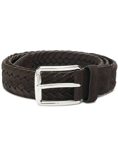 Tod's Woven Belt - Brown