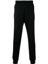 Moschino Logo Band Track Trousers In Black