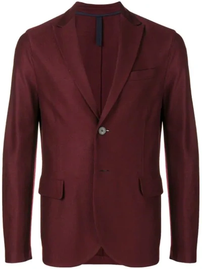 Harris Wharf London Formal Blazer - Red In Red