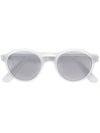 Mykita X Maison Margiela Round Sunglasses In Grey