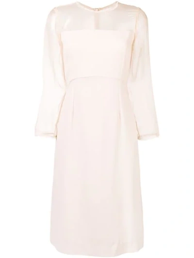 Goat Flavia Shift Dress In Neutrals