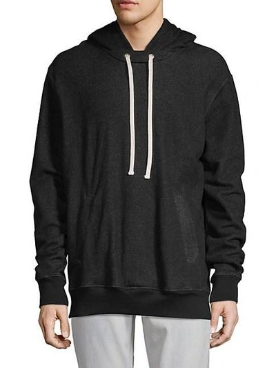 Drifter Sulfate Cotton Hoodie In Black