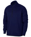 Nike Therma Quarter-zip Top In Blue Void
