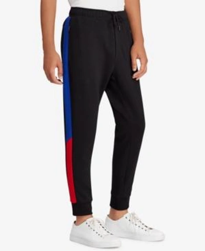 Polo Ralph Lauren Men's Big & Tall Downhill Skier Double-knit Jogger Pants In Polo Black