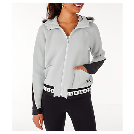 womens white under armour sweatshirt