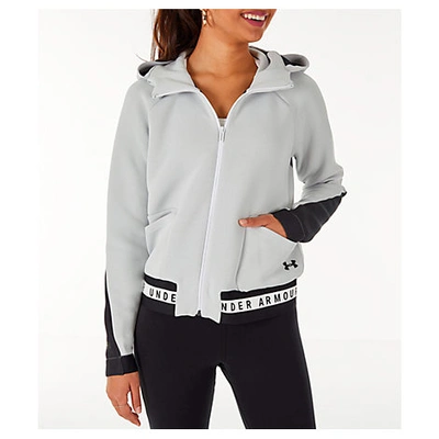 Under Armour Women's Unstoppable Move Full-zip Hoodie, White | ModeSens