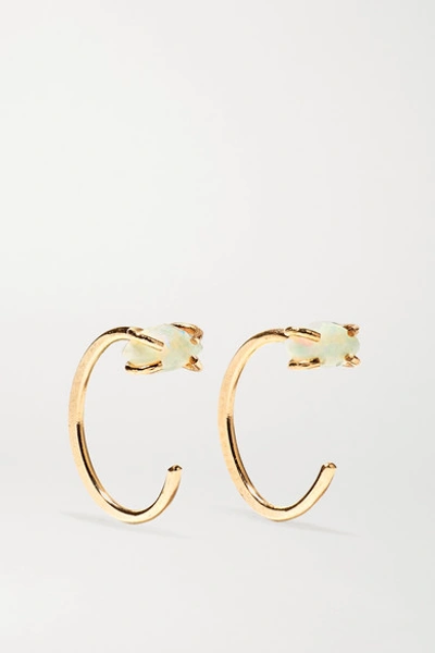 Melissa Joy Manning 14-karat Gold Opal Earrings