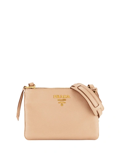 Prada Daino Crossbody Bag In Blush