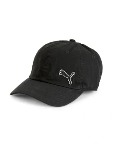 Puma Evercat Newport Baseball Cap In Black White