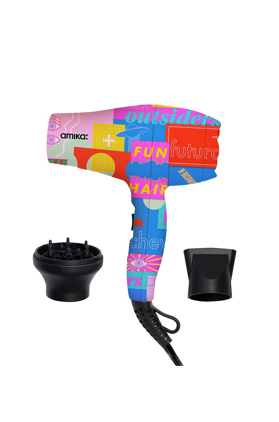 Amika Mighty Mini Dryer In Fun ModeSens
